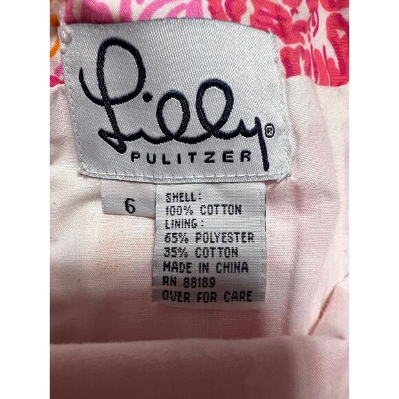 Lilly Pulitzer Vintage Jungle  Print Skirt 6 - Picture 2 of 3